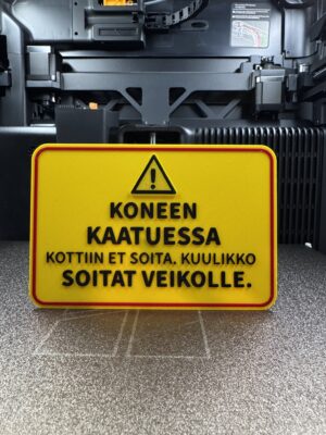 Soita Veikolle kyltti