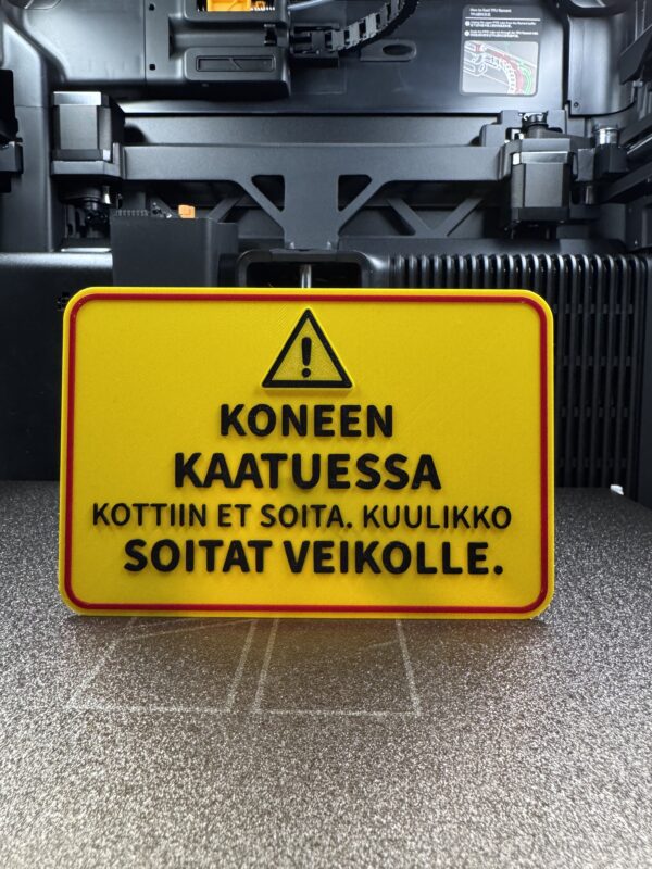 Soita Veikolle kyltti