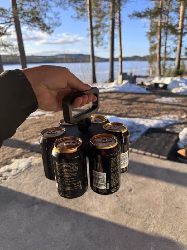 Hyrrä tölkkiteline 6-pack